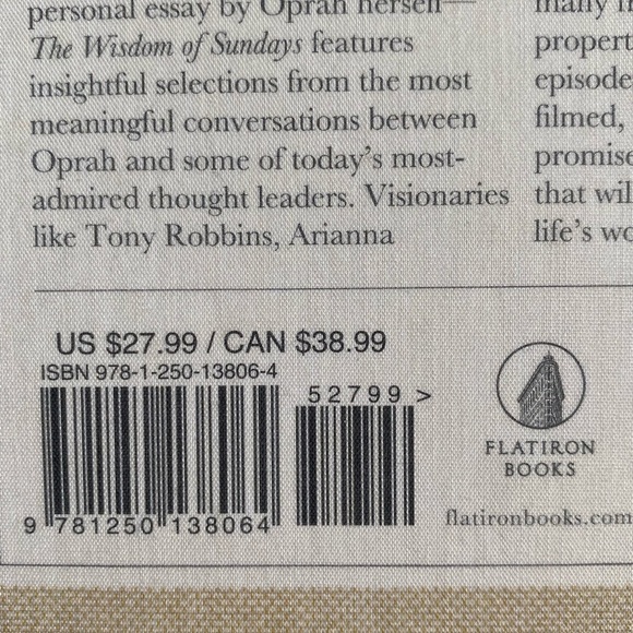 🆕 The Wisdom Of Sundays By Oprah Winfrey - Picture 3 of 7